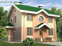 C-139-1P проект двухэтажного дома из газобетона размером 10 на 11 