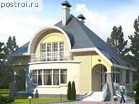 F-179-1K проект двухэтажного дома из кирпича размером 11 на 11