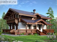 M-181-1K проект двухэтажного дома из кирпича размером 10 на 13 