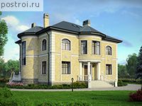 M-277-1K проект двухэтажного дома из кирпича размером 11 на 13 