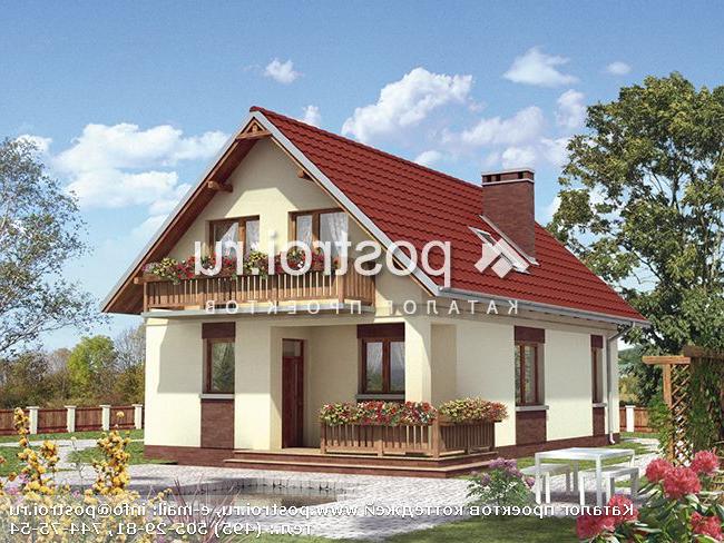 A-128-1K проект одноэтажного коттеджа из кирпича с мансардой размером 10 на 7 A-128-1K проект одноэтажного коттеджа из кирпича с мансардой размером 10 на 7