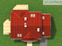 A-197-1P проект одноэтажного коттеджа из пенобетона с мансардой и гаражом размером 9 на 15 