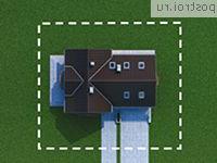 A-218-1P проект одноэтажного дома из пенобетона с мансардой и гаражом размером 11 на 15 