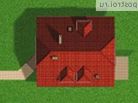 A-221-1P проект двухэтажного коттеджа из газобетона с цоколем и мансардой размером 10 на 14 