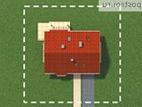 A-255-1P проект одноэтажного коттеджа из пеноблоков с мансардой и гаражом размером 9 на 12 