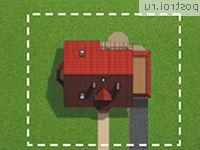 A-293-1P проект одноэтажного дома из пеноблоков с мансардой и гаражом размером 16 на 10 