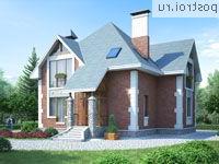 E-173-1P проект двухэтажного дома из пеноблоков размером 11 на 11