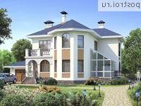 E-235-1K проект двухэтажного дома из кирпича с гаражом размером 11 на 17 