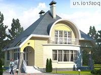 F-179-1K проект двухэтажного дома из кирпича размером 11 на 11