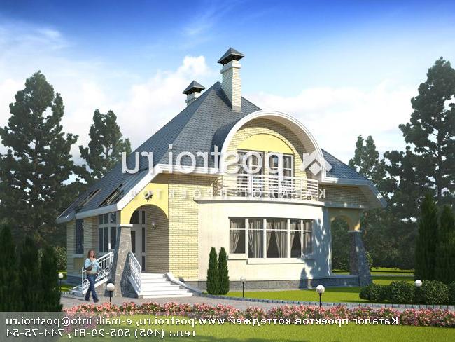 F-179-1K проект двухэтажного дома из кирпича размером 11 на 11