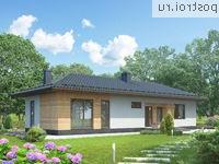 G-096-1P проект одноэтажного коттеджа из пеноблока размером 7 на 20 
