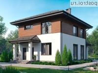 G-139-1P проект двухэтажного дома из газобетона размером 9 на 10 