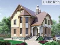 G-169-1P проект двухэтажного дома из пеноблоков размером 12 на 10