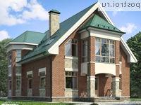 G-194-1P проект двухэтажного коттеджа из пенобетона размером 16 на 11 