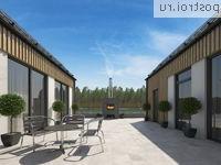 G-197-1K проект одноэтажного коттеджа из кирпича размером 14 на 18