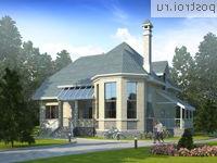 G-222-1P проект двухэтажного коттеджа из газобетона размером 11 на 16 