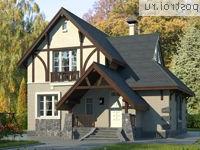 H-145-3K проект двухэтажного дома из кирпича размером 15 на 11 