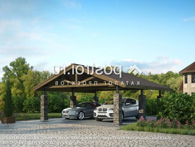 K-048-1S проект одноэтажного каркасного гаража размером 7 на 7 