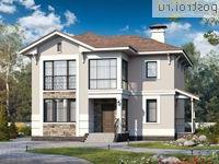 L-138-1P проект двухэтажного дома из газобетона размером 11 на 9 