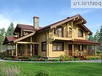 M-137-1D проект одноэтажного деревянного дома из бруса с мансардой размером 9 на 11 