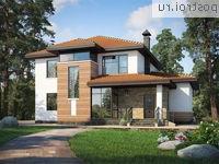 M-189-1P проект двухэтажного дома из пеноблоков размером 11 на 14 