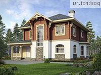 M-219-1K проект двухэтажного дома из кирпича размером 10 на 14 