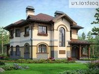 N-212-1K проект двухэтажного дома из кирпича размером 14 на 14 