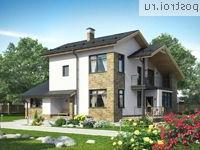 O-165-1K проект двухэтажного дома из кирпича размером 11 на 15 