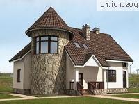 O-175-1K проект двухэтажного дома из кирпича размером 13 на 15 