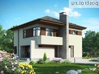 O-203-1K проект двухэтажного дома из кирпича размером 11 на 11 