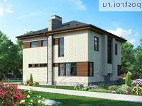 O-203-1K проект двухэтажного дома из кирпича размером 11 на 11 