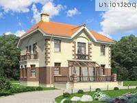 O-249-1K проект двухэтажного дома из кирпича размером 12 на 13 