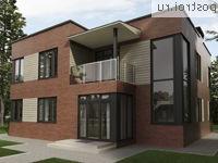 O-252-1K проект двухэтажного коттеджа из кирпича размером 12 на 13 