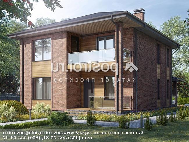 Q-161-1P проект двухэтажного дома из пеноблоков размером 13 на 9