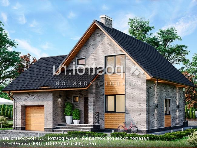 Q-163-1P проект одноэтажного дома из пеноблоков с мансардой и гаражом размером 12 на 11 Q-163-1P проект одноэтажного дома из пеноблоков с мансардой и гаражом размером 12 на 11