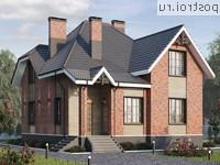 Q-165-1P проект двухэтажного дома из пеноблоков размером 11 на 15