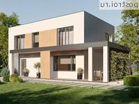 Q-195-2P проект двухэтажного коттеджа из пенобетона размером 15 на 10