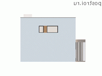 Q-195-2P проект двухэтажного коттеджа из пенобетона размером 15 на 10 - вид справа