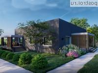 Q-227-1P проект одноэтажного коттеджа из газобетона размером 16 на 21 