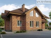 Q-233-1P проект двухэтажного дома из газобетона размером 13 на 13