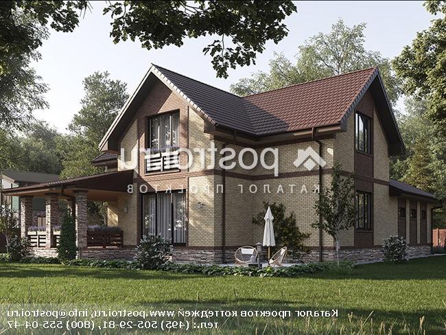 Q-239-1P проект двухэтажного дома из газобетона с гаражом размером 15 на 19 Q-239-1P проект двухэтажного дома из газобетона с гаражом размером 15 на 19