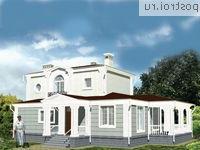 R-147-1K проект двухэтажного дома из кирпича размером 11 на 16 