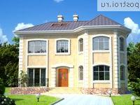 W-172-1K проект двухэтажного дома из кирпича размером 10 на 13 