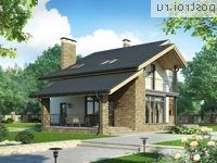 W-179-1P проект двухэтажного дома из газобетона размером 15 на 12 