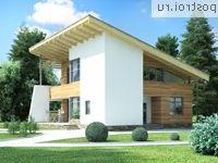 W-184-1K проект двухэтажного дома из кирпича размером 14 на 11 