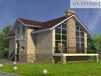 W-187-1K проект двухэтажного дома из кирпича размером 11 на 19 