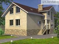 W-187-1K проект двухэтажного дома из кирпича размером 11 на 19 