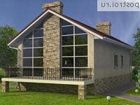 W-187-1K проект двухэтажного дома из кирпича размером 11 на 19 