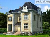 W-338-1K проект двухэтажного дома из кирпича с цоколем размером 12 на 15 