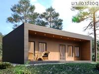 Y-066-1P проект одноэтажного дома из пеноблока размером 10 на 10